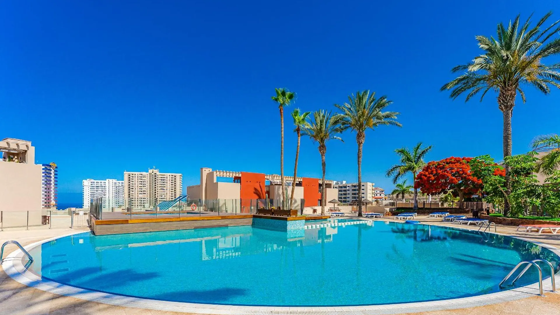 Sea View Family Apartment Heated Pool Costa Adeje  Spanien